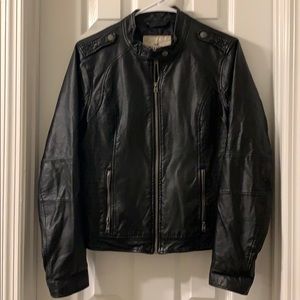 Hollister Leather Jacket